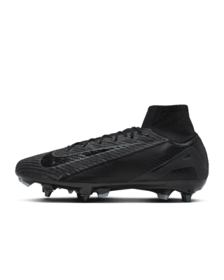 Nike Mercurial Superfly 10 Elite SG Pro High Top Football Boot Black